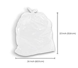 Spartano - Garbage Bags - Regular - White - 24 Spartano - Garbage Bags - Regular - White - 24