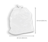Spartano - Garbage Bags - Regular - White - 20 Spartano - Garbage Bags - Regular - White - 20