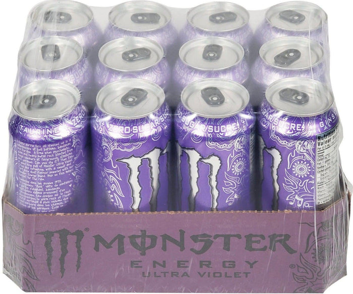 VSO - Monster - Ultra Violet Energy Drink - Cans