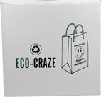 CLR - Eco-Craze - Thank You - White Paper Handle Bags - 13x7x13 CLR - Eco-Craze - Thank You - White Paper Handle Bags - 13x7x13