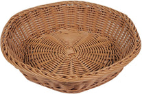 Bamboo Style Basket - Hexagon 9x2.5 Bamboo Style Basket - Hexagon 9x2.5