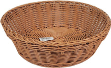 Bamboo Style Basket - Round 9x2.5 Bamboo Style Basket - Round 9x2.5