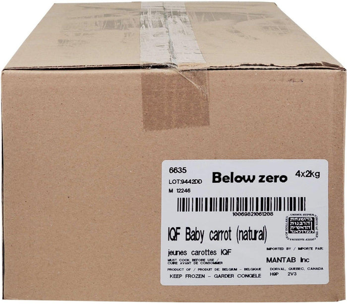 CLR - Below Zero - IQF Baby Carrots - 6635