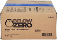Below Zero - IQF Whole Strawberries - 6540 Below Zero - IQF Whole Strawberries - 6540
