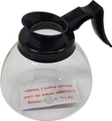 Bunn - Coffee Pot Glass - Black Handle Decanter - 42400.7103 Bunn - Coffee Pot Glass - Black Handle Decanter - 42400.7103