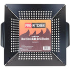 CLR - Pro-Kitchen - Non-Stick BBQ Grill Basket 13.5x12 CLR - Pro-Kitchen - Non-Stick BBQ Grill Basket 13.5x12