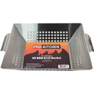 CLR - Pro-Kitchen - SS BBQ Grill Basket 13.5x12 CLR - Pro-Kitchen - SS BBQ Grill Basket 13.5x12