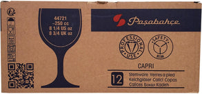 Pasabahce/Capri - Wine Glass 7.5oz/222ml - PG44412 Pasabahce/Capri - Wine Glass 7.5oz/222ml - PG44412