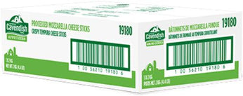 Cavendish - Mozzarella Cheese Sticks - Tempura Battered - 19180 Cavendish - Mozzarella Cheese Sticks - Tempura Battered - 19180