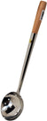 CLR - Chinese Ladle 8oz Perforated w/Wooden Handle - SAG625003 CLR - Chinese Ladle 8oz Perforated w/Wooden Handle - SAG625003