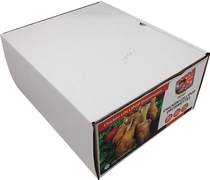 Frozen - PoppaG - Cooked Chicken Lollipop Drummetts - Halal