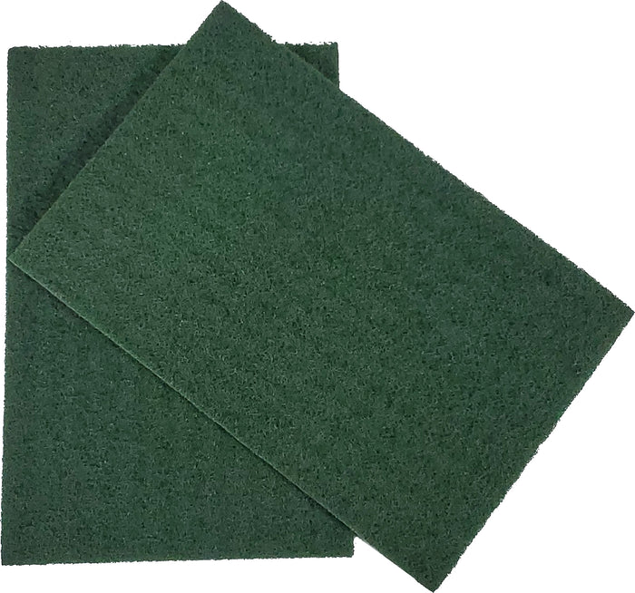 CLR - Dark Green Scouring Pad 23x15x1cm 8/pack-DH-C2-10