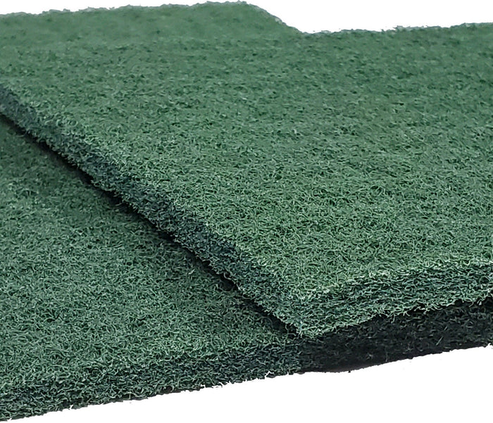 CLR - Dark Green Scouring Pad 23x15x1cm 8/pack-DH-C2-10