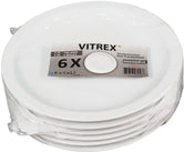 Vitrex - 7 1/4'' Plate - Narrow Rim Vitrex - 7 1/4'' Plate - Narrow Rim