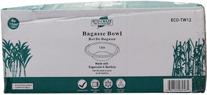 Eco-Craze - 12oz Round Bowl - Bagasse Eco-Craze - 12oz Round Bowl - Bagasse