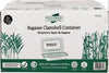 Eco-Craze - 9x6x3 Bagasse Clamshell Container