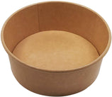 Eco-Craze - Kraft PE-Lined Paper Container - Round - 500ml - SB-500K Eco-Craze - Kraft PE-Lined Paper Container - Round - 500ml - SB-500K