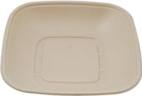 Eco-Craze - 32oz Natural Pulp Square Container - CB32B Eco-Craze - 32oz Natural Pulp Square Container - CB32B