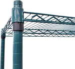 Epoxy - Wire Shelving w/ Wheels - 5 Shelves - 48x18x72 Epoxy - Wire Shelving w/ Wheels - 5 Shelves - 48x18x72