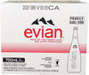 Evian - Water - Glass Bottles