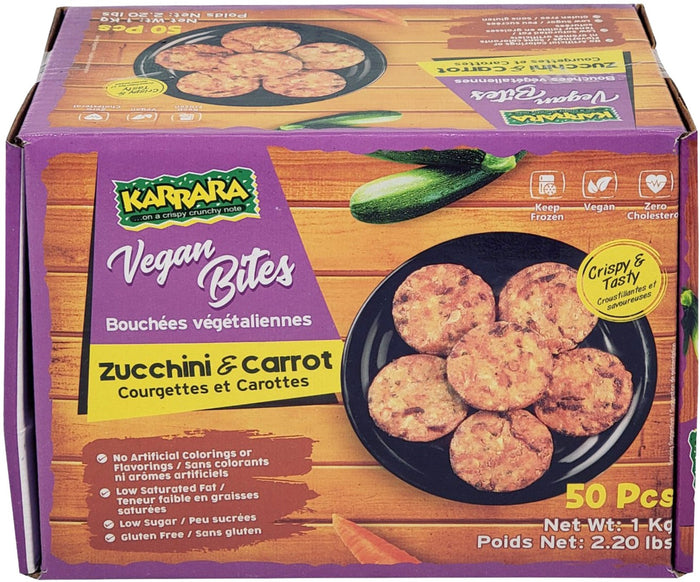 CLR - Karrara - Zucchini & Carrot Bites - Bulk - 20g