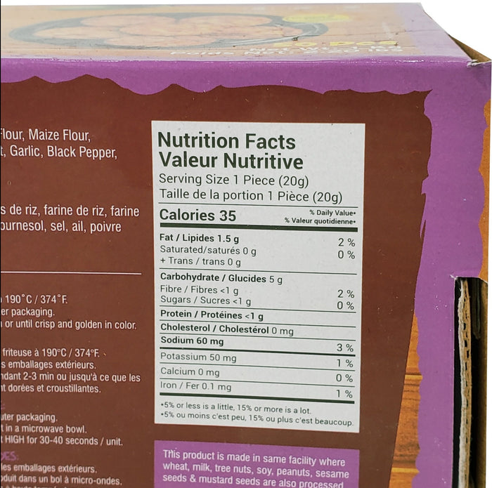 CLR - Karrara - Zucchini & Carrot Bites - Bulk - 20g