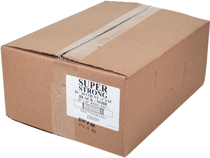 Garbage Bags - Black - 26