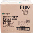 Genpak - Portion Cups - Paper - 1oz - F100 Genpak - Portion Cups - Paper - 1oz - F100