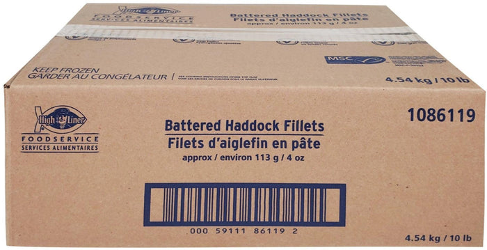 High Liner - Battered Haddock Fillet - 4oz