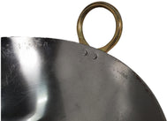 XC - Iron Wok (Kadai) - Flat Bottom #14 (34cm) XC - Iron Wok (Kadai) - Flat Bottom #14 (34cm)