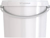 Jokey - 11 L White Pail w/Plastic Handle