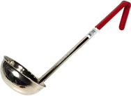 Ladle One Piece - Red - 12oz - SS Ladle One Piece - Red - 12oz - SS