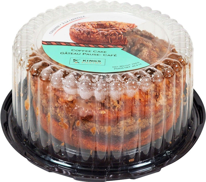 CLR - Kings Pastry - Cake - Cinnamon Coffee Cake