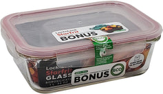 Lock & Lock - Glass Container - Rectangular - 1 L - AP094953 Lock & Lock - Glass Container - Rectangular - 1 L - AP094953