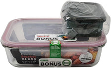 Lock & Lock - Glass Container - Rectangular - 1.6L - AP095010 Lock & Lock - Glass Container - Rectangular - 1.6L - AP095010