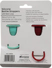 Luciano - 2-pc Silicone Bottle Stopper Luciano - 2-pc Silicone Bottle Stopper