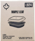Maple - Plastic Container Combo - 24oz - L924 Maple - Plastic Container Combo - 24oz - L924