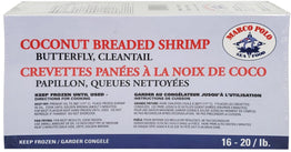 Marco Polo - 13-15 Coconut Breaded Butterfly Shrimp Marco Polo - 13-15 Coconut Breaded Butterfly Shrimp