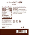 Monin - Peach Syrup Monin - Peach Syrup