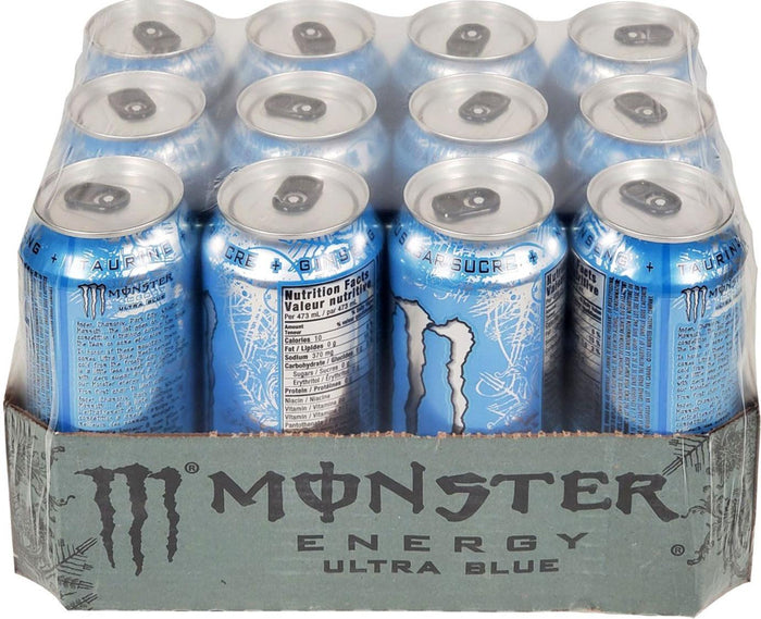 Monster - Ultra Blue Hawaiian Energy Drink- Cans