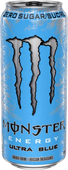 Monster - Ultra Blue Energy Drink- Cans