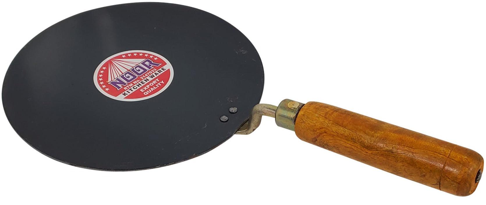Noor 12-Inch Concave Iron Tawa Griddle