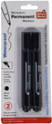 Office Works - 2-Pk Permanent Marker Office Works - 2-Pk Permanent Marker