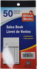 Office Works - 50-ct Duplicate Sales Book - 20455 Office Works - 50-ct Duplicate Sales Book - 20455