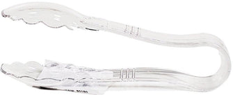 Scallop Tongs - Clear - 6 Scallop Tongs - Clear - 6