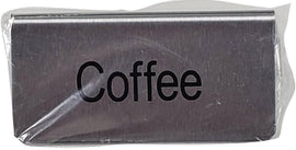 Omcan - Tent Sign - Coffee 3x1.5 Omcan - Tent Sign - Coffee 3x1.5