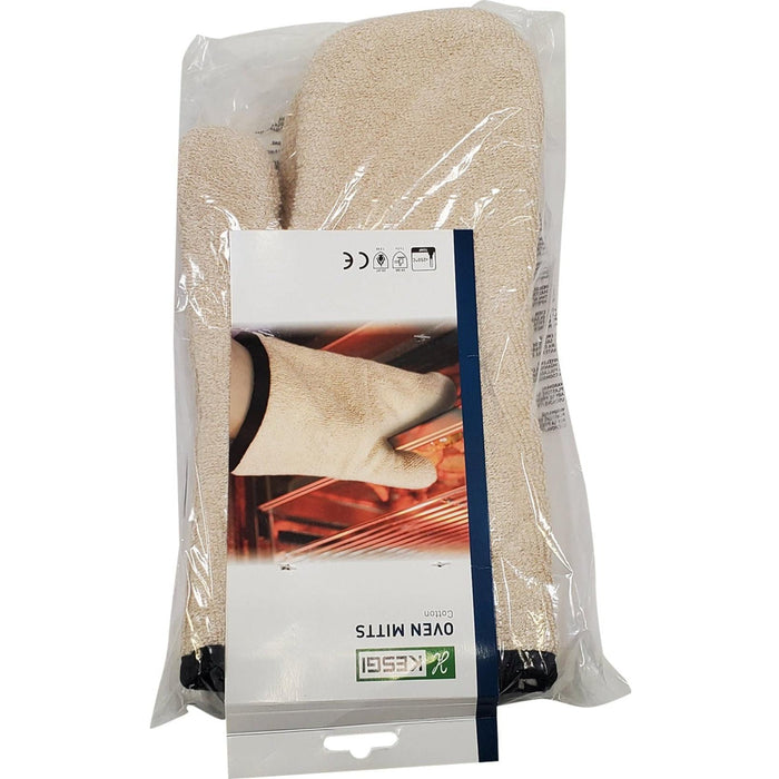 VSO - Oven Mitt - Cotton - Beige (1 pair) - QF014