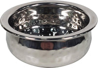 Serving Handi SS Hammered 300Ml D/W No.0, 12cm Serving Handi SS Hammered 300Ml D/W No.0, 12cm