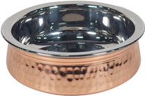 Copper Hyderabadi Handi 800Ml No.3, 17cm Copper Hyderabadi Handi 800Ml No.3, 17cm