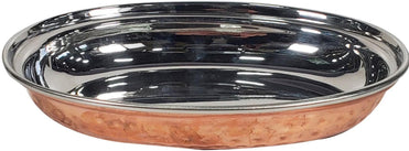 Copper Oval Entree Dish 300Ml No1, 19X13cm Copper Oval Entree Dish 300Ml No1, 19X13cm